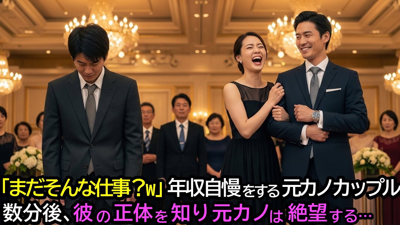 「まだそんな仕事してるの？w」年収自慢をする元カノカップル。数分後、彼の正体を知り元カノは絶望する…