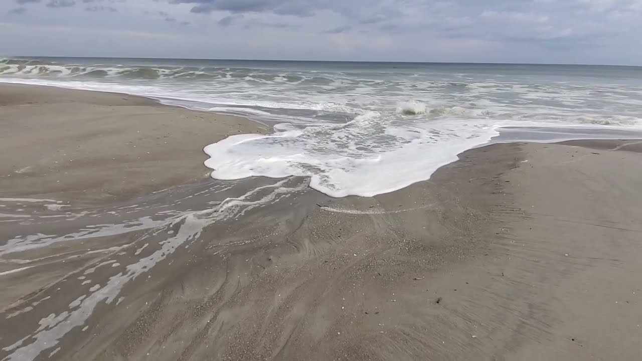 video of the beach back in August