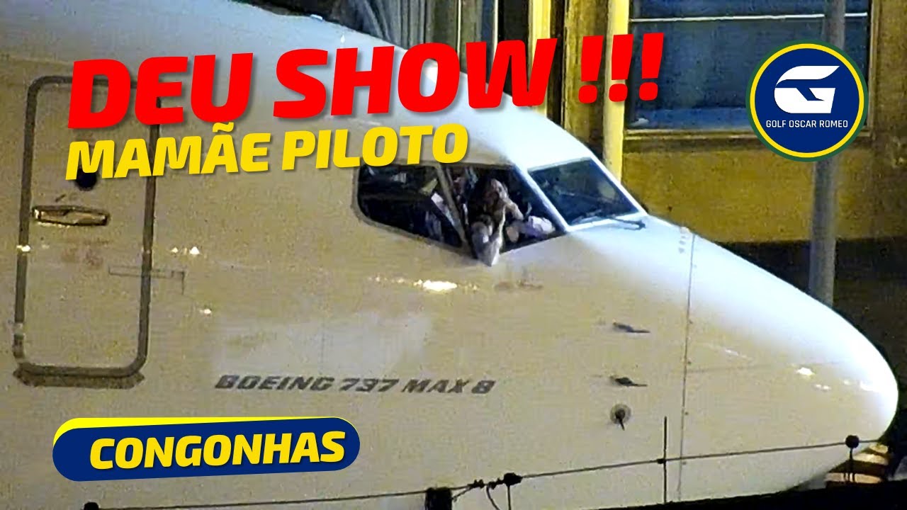 ELA DEU UM SHOW EM CONGONHAS - TATI MAMÃE PILOTO