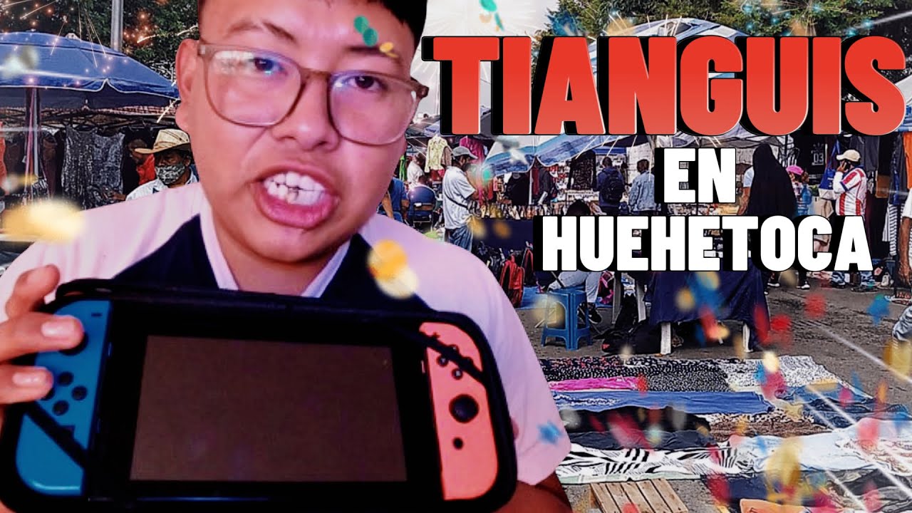 Chachareando Nintendo Switch en el tianguis de puente de piedra -Huehuetoca