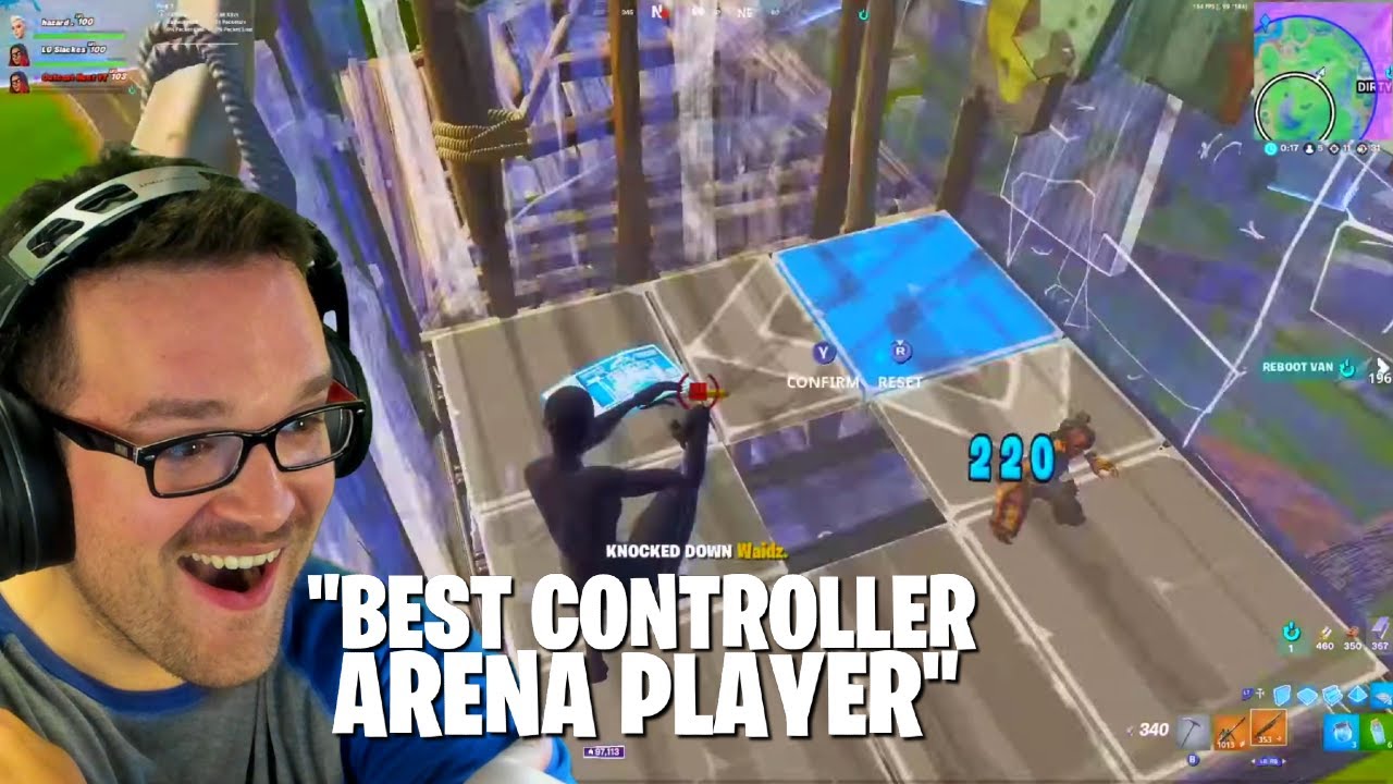 The Controller Player with OVER 100K ARENA POINTS (Fortnite Reaction)