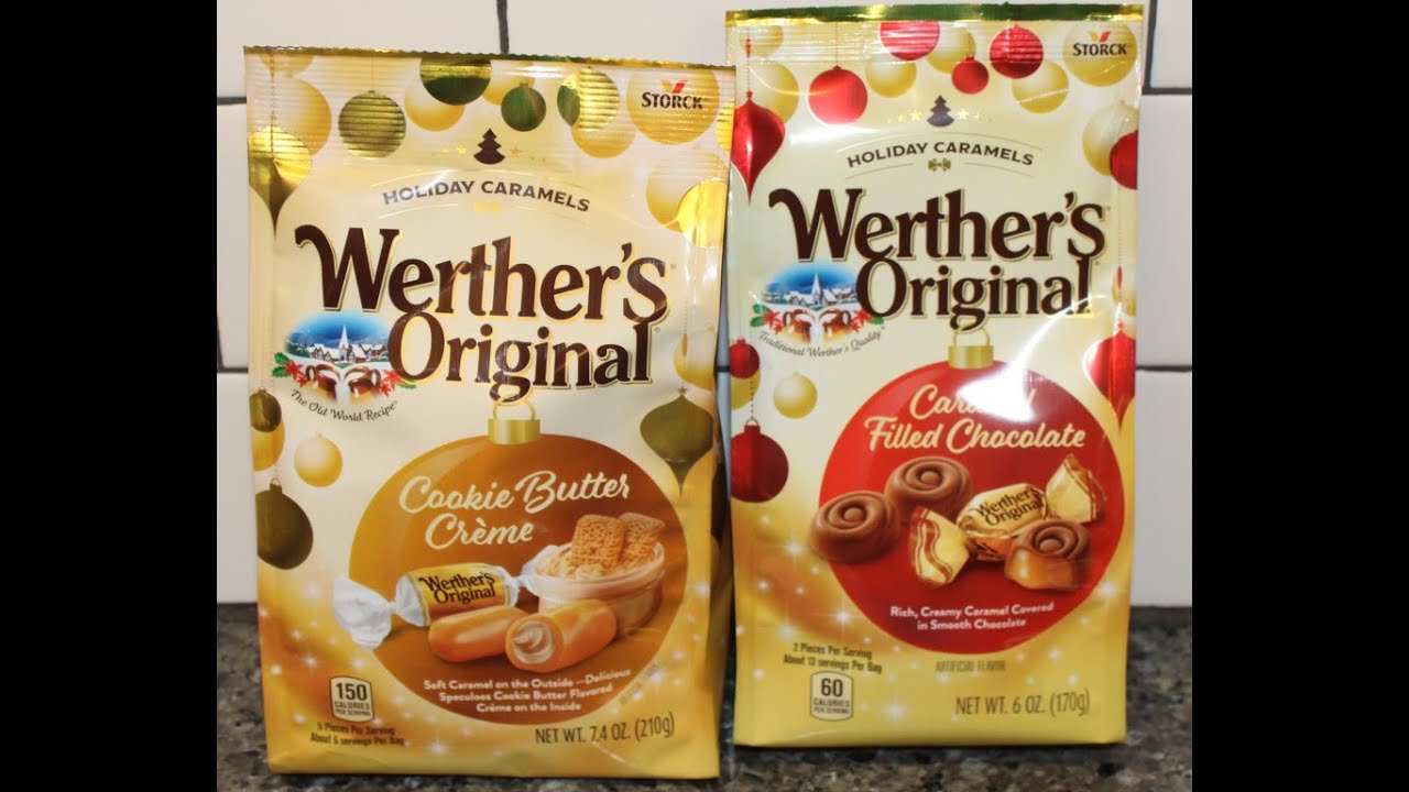 Werther’s Original Holiday Caramels: Cookie Butter Crème & Caramel Filled Chocolate Review