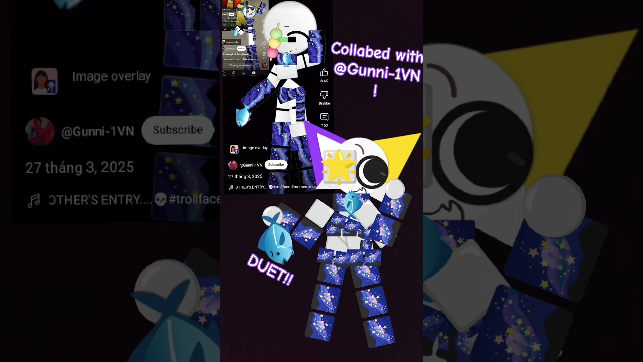 Fake Collab with @Gunni-1VN !!! || Duet to the right pls? || WARNING:SORRY IF CRINGE! #forsaken