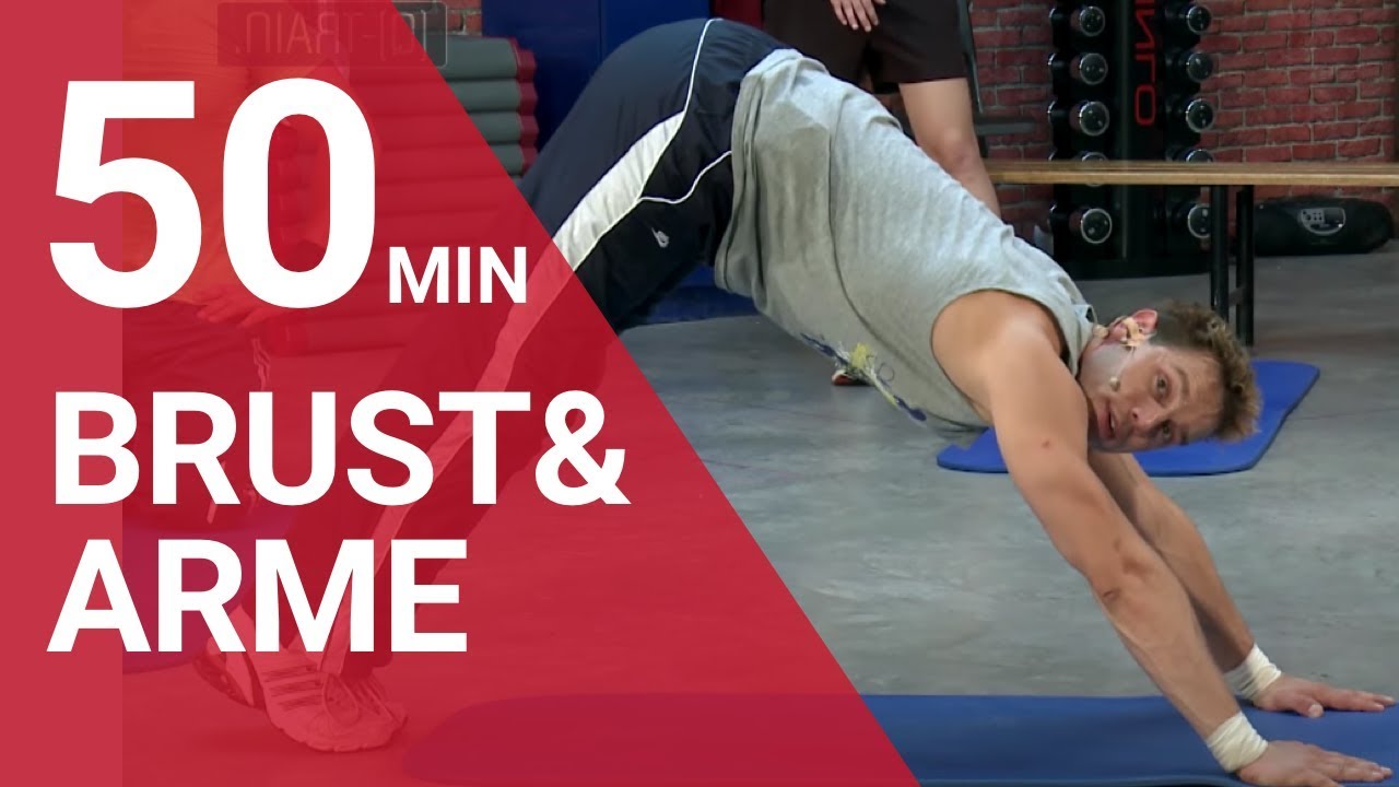 50 MIN | Upper Body (Brust & Arme) Workout to build strength and Power by Dr. Daniel Gärtner ©