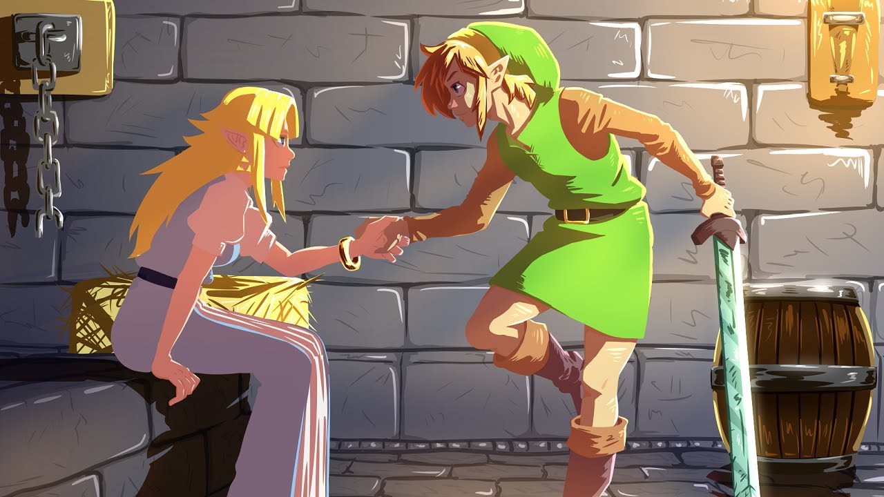 The Legend of Zelda: A Link To The Past - Princess Zelda's Rescue [Restored]