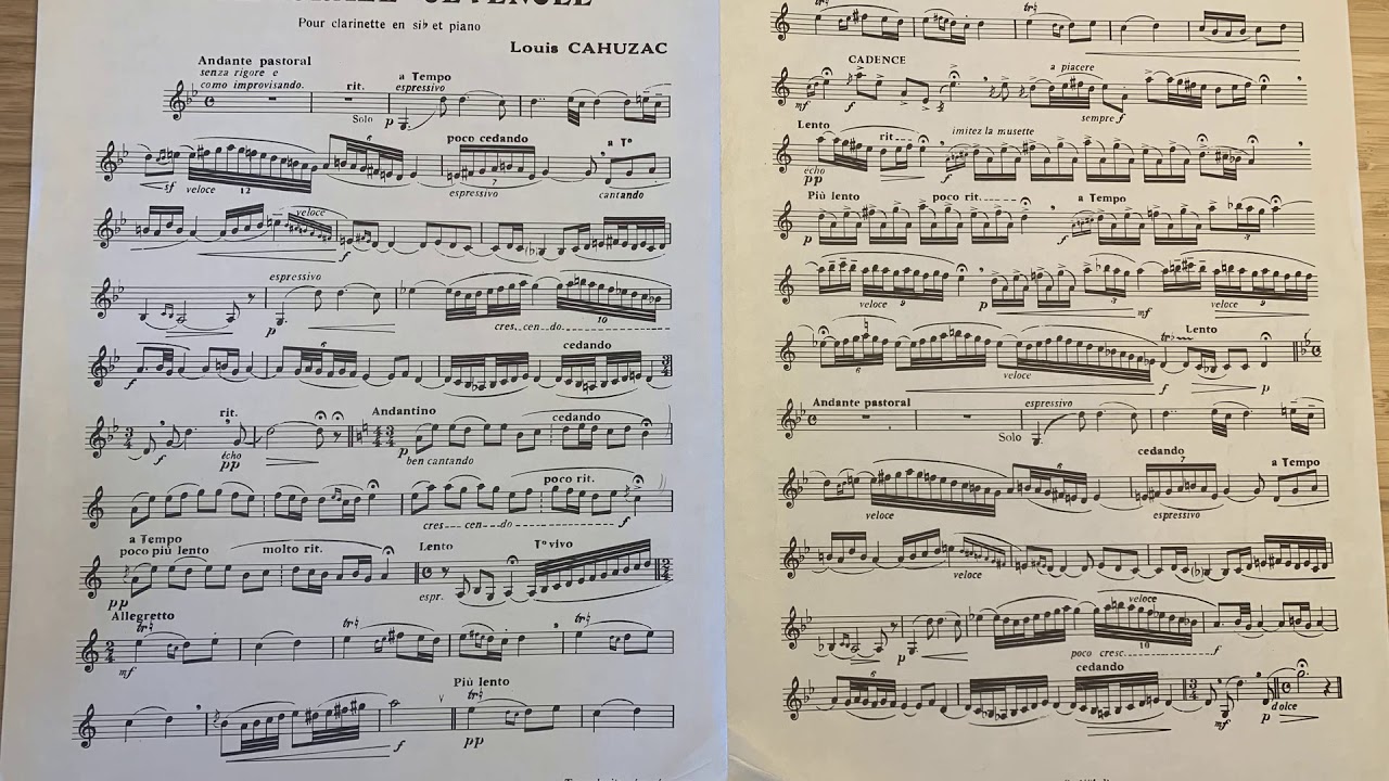 Louis Cahuzac: Pastorale Cevenole