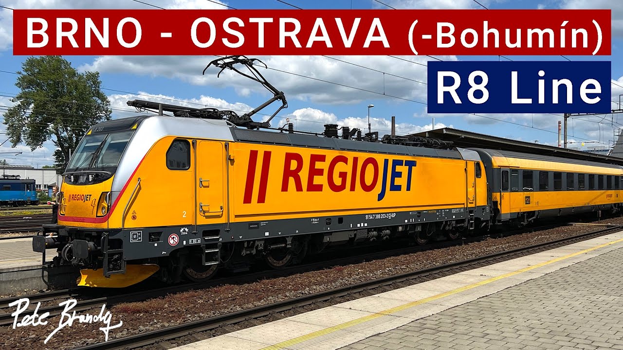 TRIP REPORT | RegioJet (R8 Line) Brno Královo Pole - Ostrava (- Bohumín) | Business Class