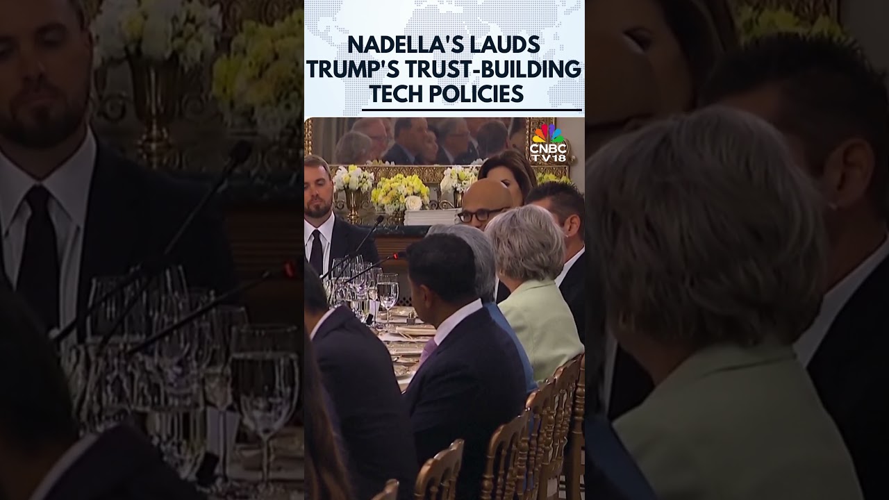 Dyrektor generalny Microsoftu Satya Nadella dziękuje Trumpowi za politykę technologiczną | Chwali...