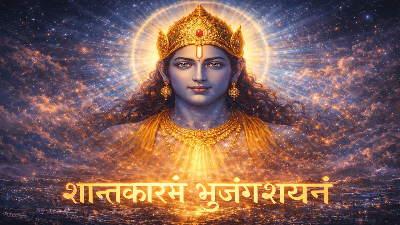 Shantakaram Bhujangshaynam | Thursday Special | Vishnu Ji Bhajan | #vishnu #ram #krishna