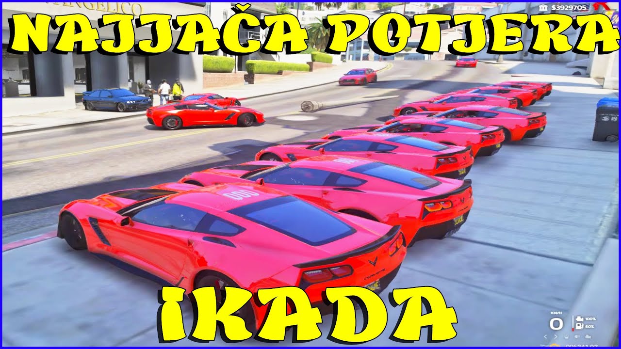 Najjača potjera na Revoluciji RP IKADA (15+ Crvenih Korveta) Naka & Jevta POV |Revolucija RP SE03
