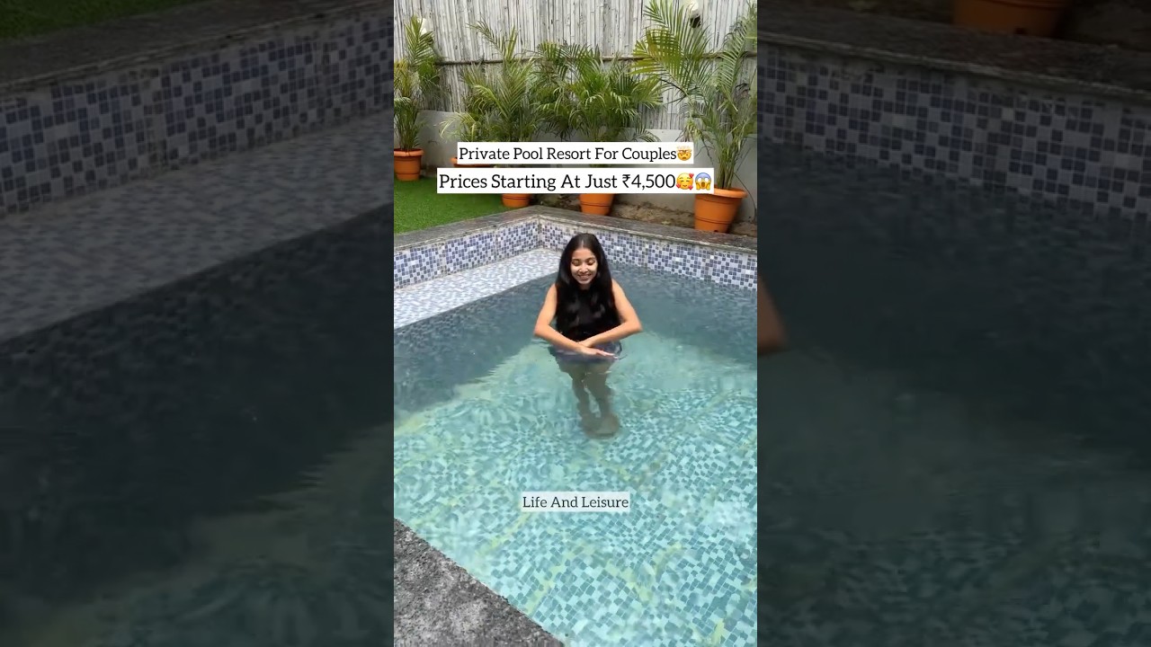 RESORT WITH PRIVATE POOL🤯 #ashortaday #shortvideo #shorts #youtubeshorts #ytshorts #short #fyp