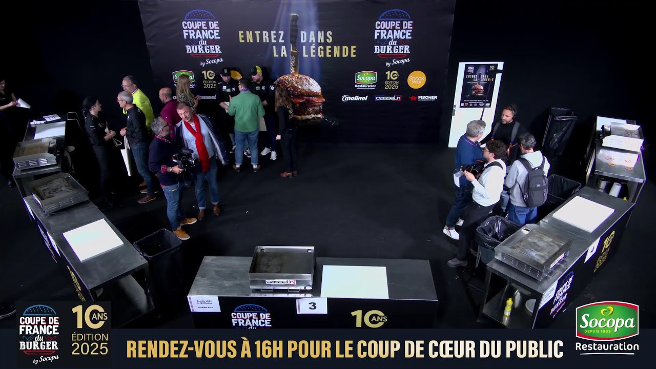 COUPE DE FRANCE DU BURGER 2025 - EDITION EXCEPTIONNELLE 10 ANS