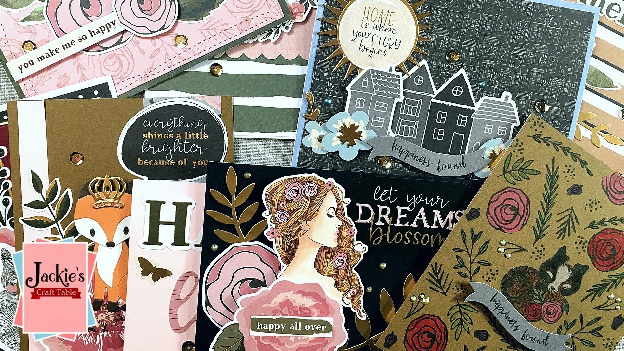 10 Cards, 1 Kit | Spellbinders | Hey Foxy