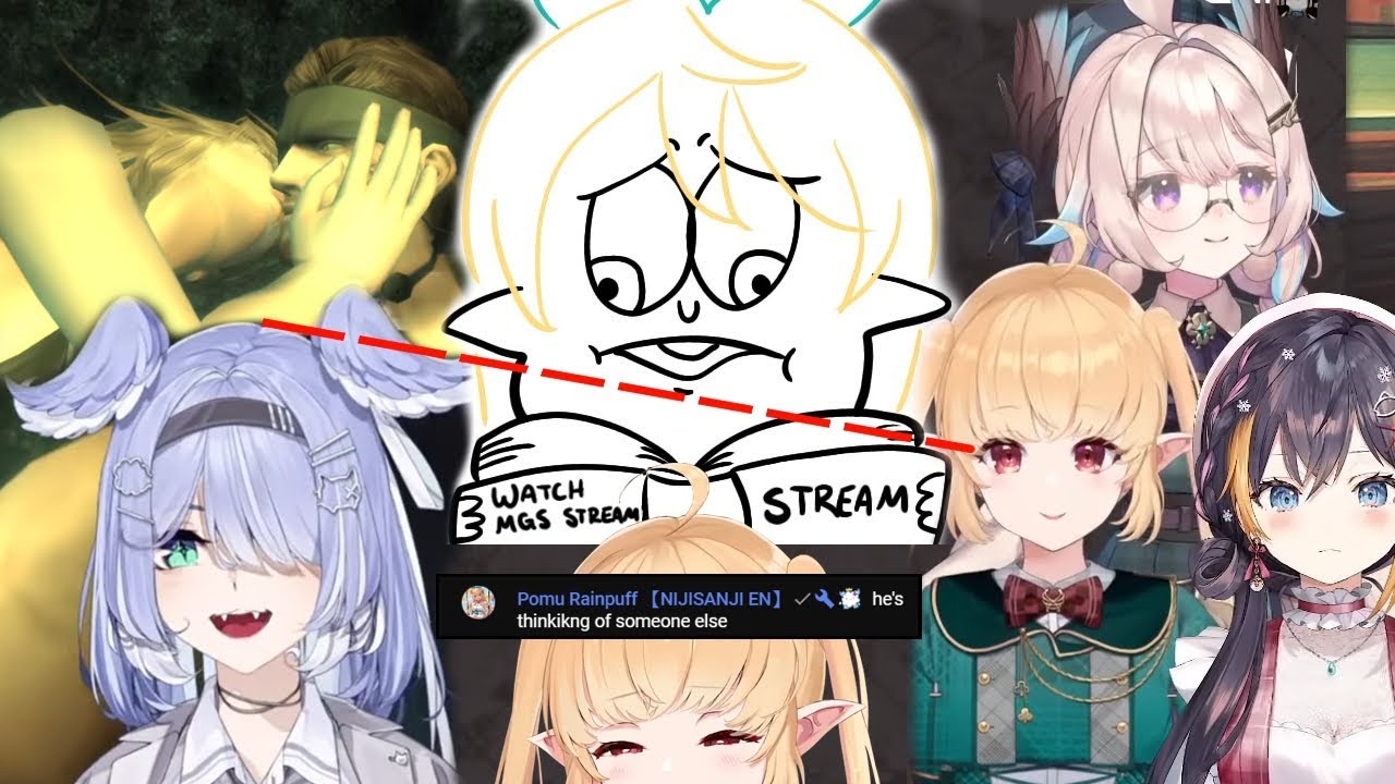 Pomu watching Elira's stream while also doing her own collab 【NIJISANJI EN】