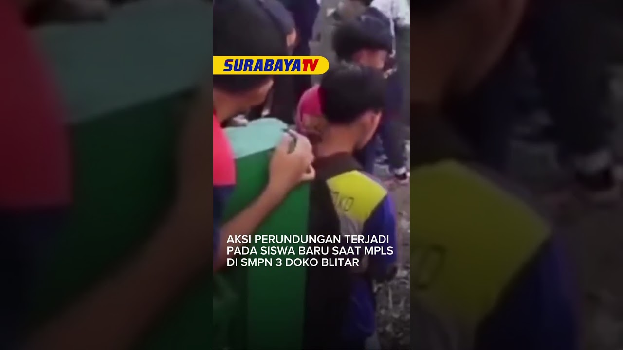 AKSI PERUNDUNGAN TERJADI PADA SISWA BARU SMPN 3 DOKO BLITAR