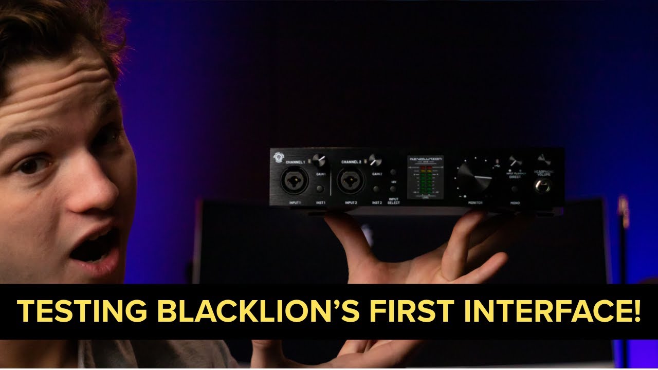 Review: Black Lion Audio Revolution 2x2 Audio Interface