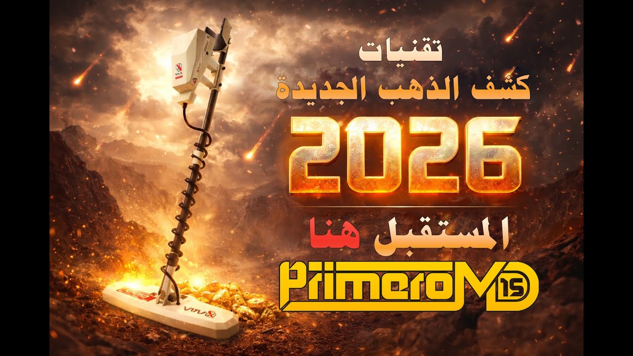 وثائقي عن الجهاز الأحدث لكشف الذهب والمعادن بريميرو ام دي 15