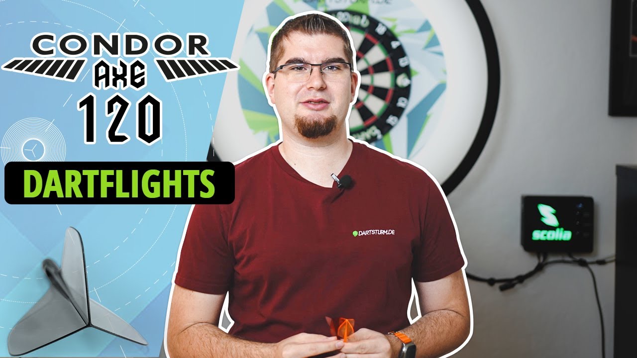 Condor AXE 120 Dartflights 🎯 | Vorstellung und Vergleich