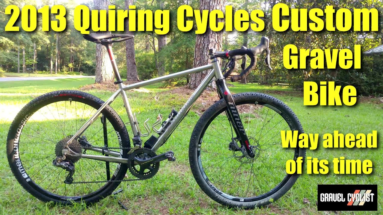 2013 Quiring Cycles Custom Stainless Steel Gravel Bike: Way Ahead of its Time!