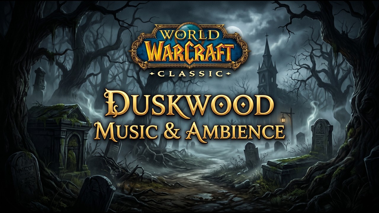 World of Warcraft Classic - Duskwood Ambience & Music |  Dark Atmospheric Sounds