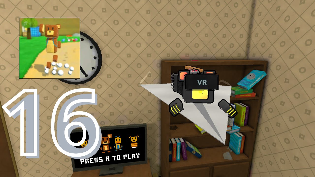 Super Bear Adventure - Gameplay Walkthrough Part 16 - Tristopio:Paper Plane Flight In The GiantHouse