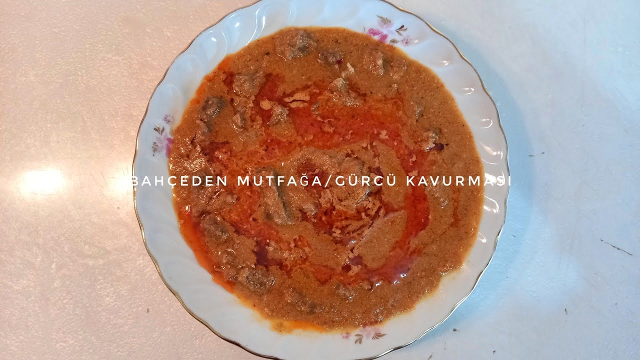 GÜRCÜ KAVURMASI TARİFİ