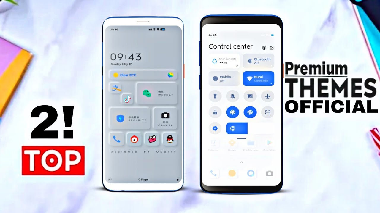 Top 2 MIUI 12 Premium Themes | Official Themes | Must Try Most Awaited Special Control Center Themes