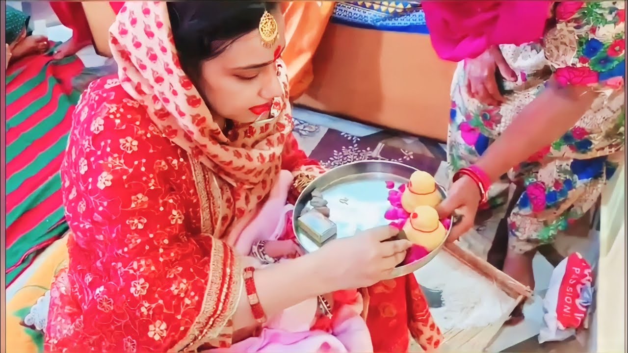 HIMACHALI Function - Baby's Welcome Ceremony, Gunter, First Pooja of Baby