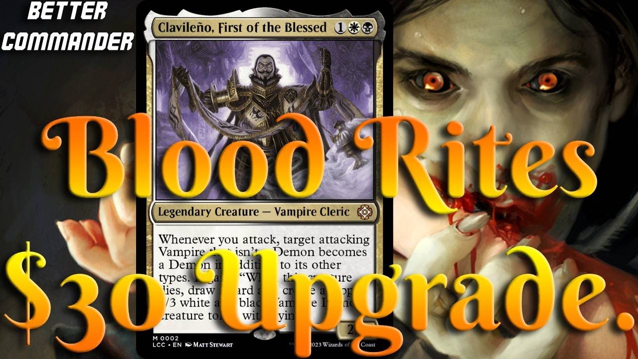 Blood Rites: Precon Breakdown and Upgrade
