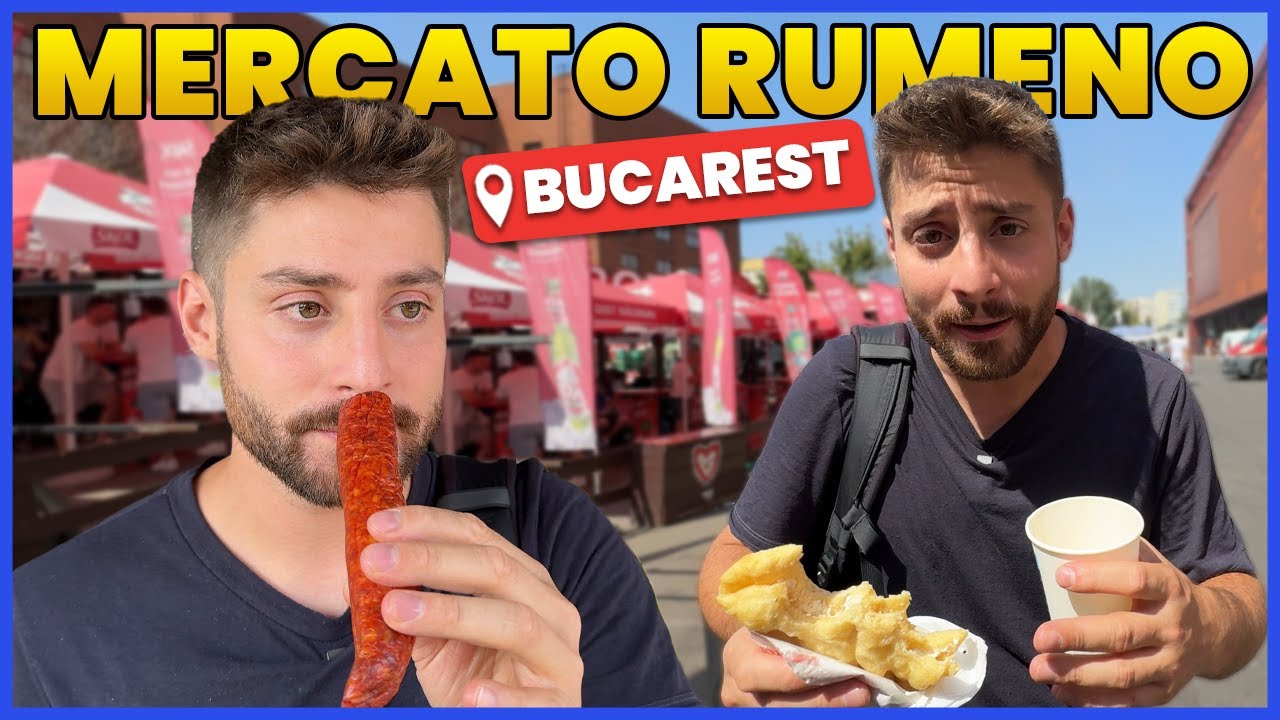MANGIO nel MERCATO OBOR di BUCAREST | PRATTQUELLO