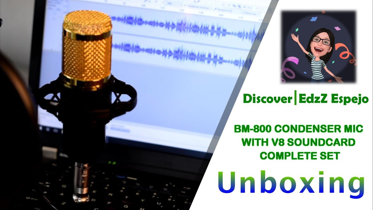 BM 800 Condenser Microphone Unboxing and Testing | First Unboxing Video