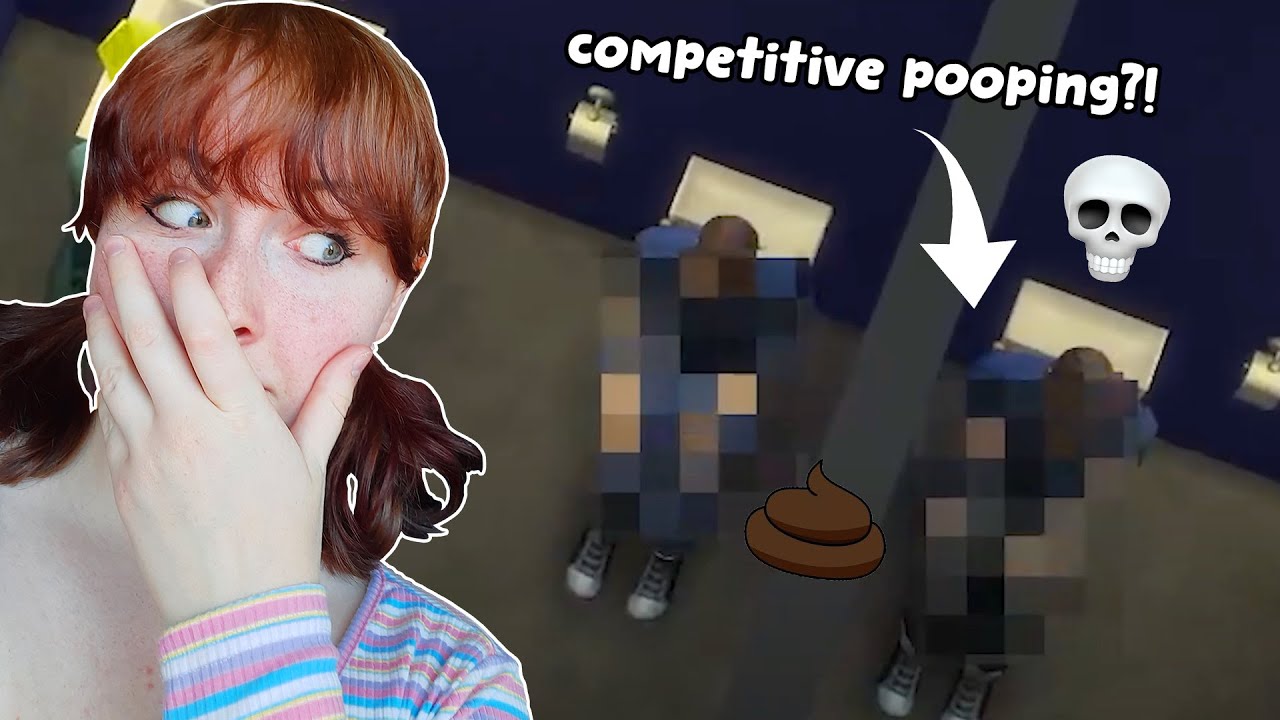 i found two sims that started competitive pooping...? Very Veggie Challenge