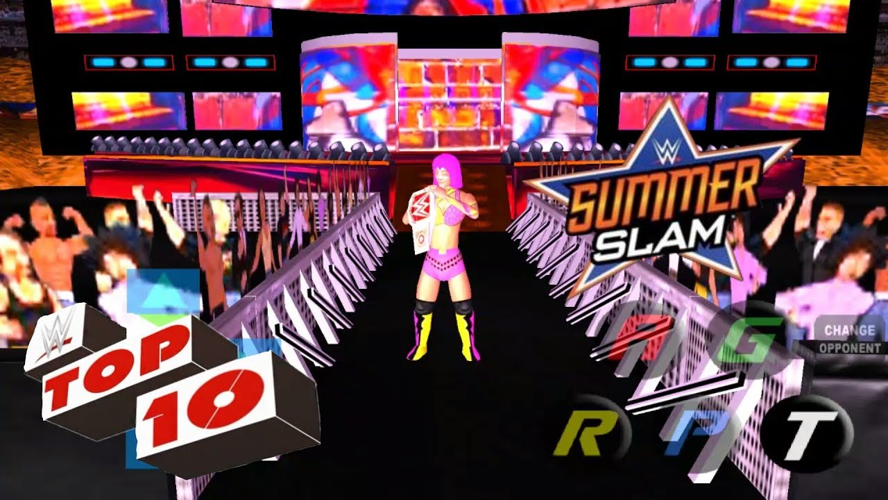 SummerSlam Top 10 Best Moment - Wrestling revolution 3d