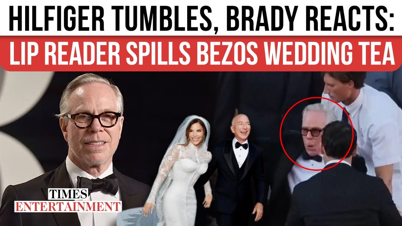 Bezos Wedding BLUNDER: Tommy Hilfiger Nearly FALLS Into Venice Canal, Tom Brady's Icy Quip VIRAL