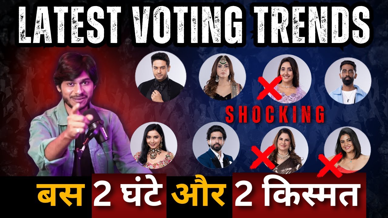 Bigg Boss 19 Latest Voting Trends बस 2 घंटे और Voting और 2 किस्मत?