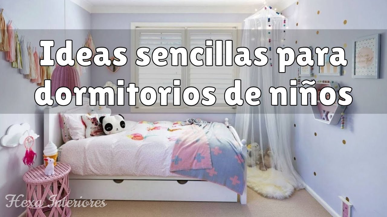 Dormitorios Infantiles: Inspiraci&oacute;n y Consejos para un Espacio Divertido y Acogedor