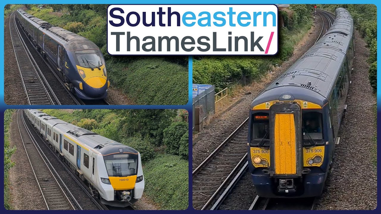 Southeastern Railway and Thameslink services at Twydall.
