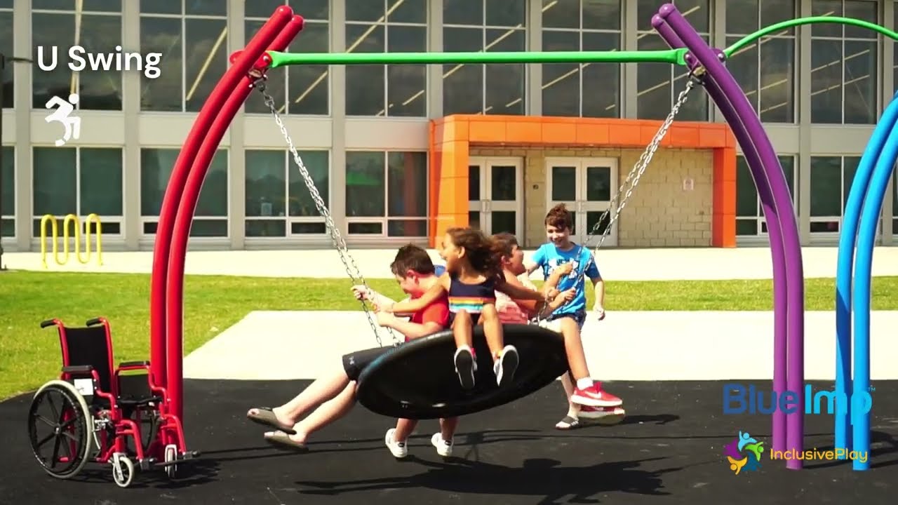 Swing in Style with the U Swing! Inclusive Multi-User Swing