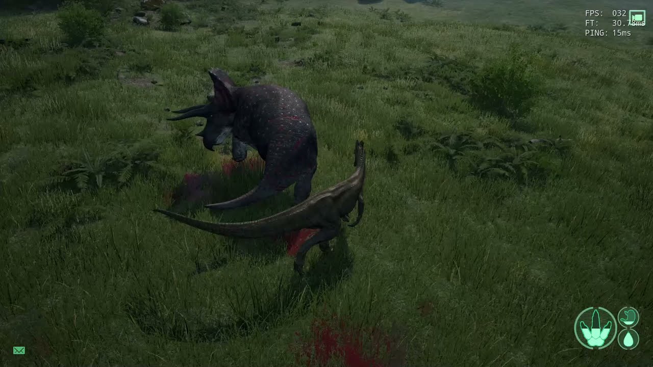 One Dilo vs One Trike - The Isle Legacy Gameplay