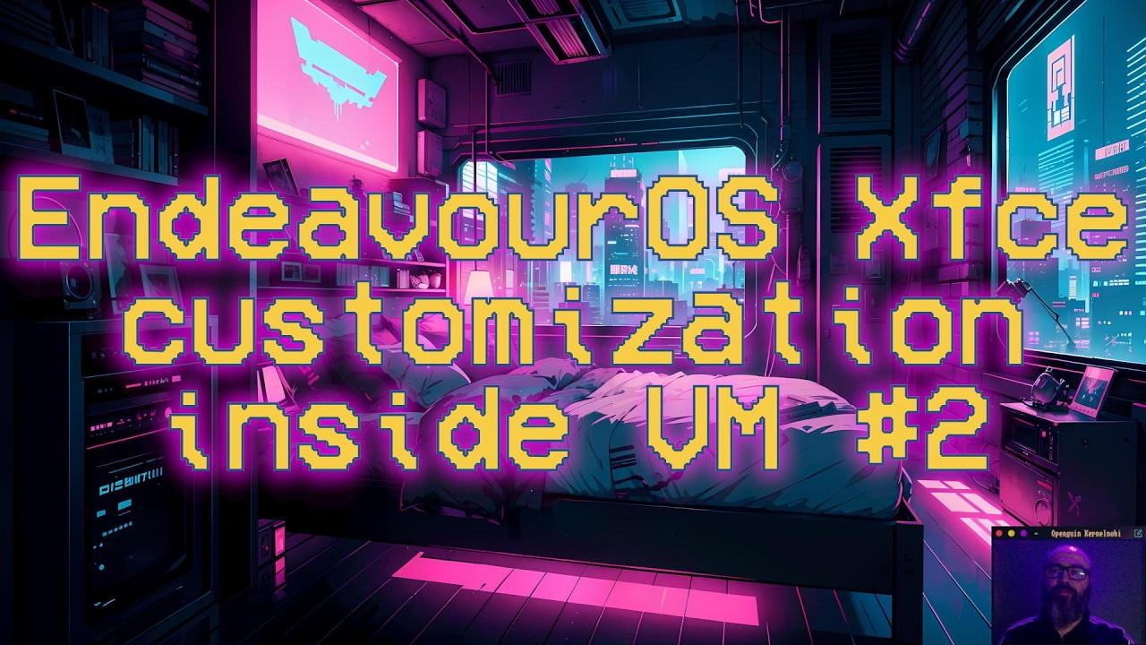 EndeavourOS Xfce X11 customization Part 2 | MacBook Air 2012 #foss #gnu #linux #endeavouros #xfce