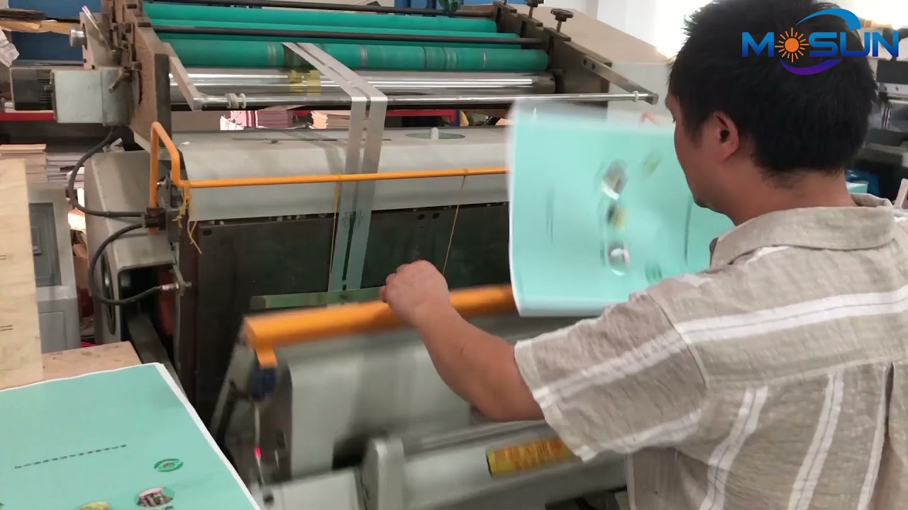 TYMB930 Hot Foil Stamping Machine in good use in customer workshop