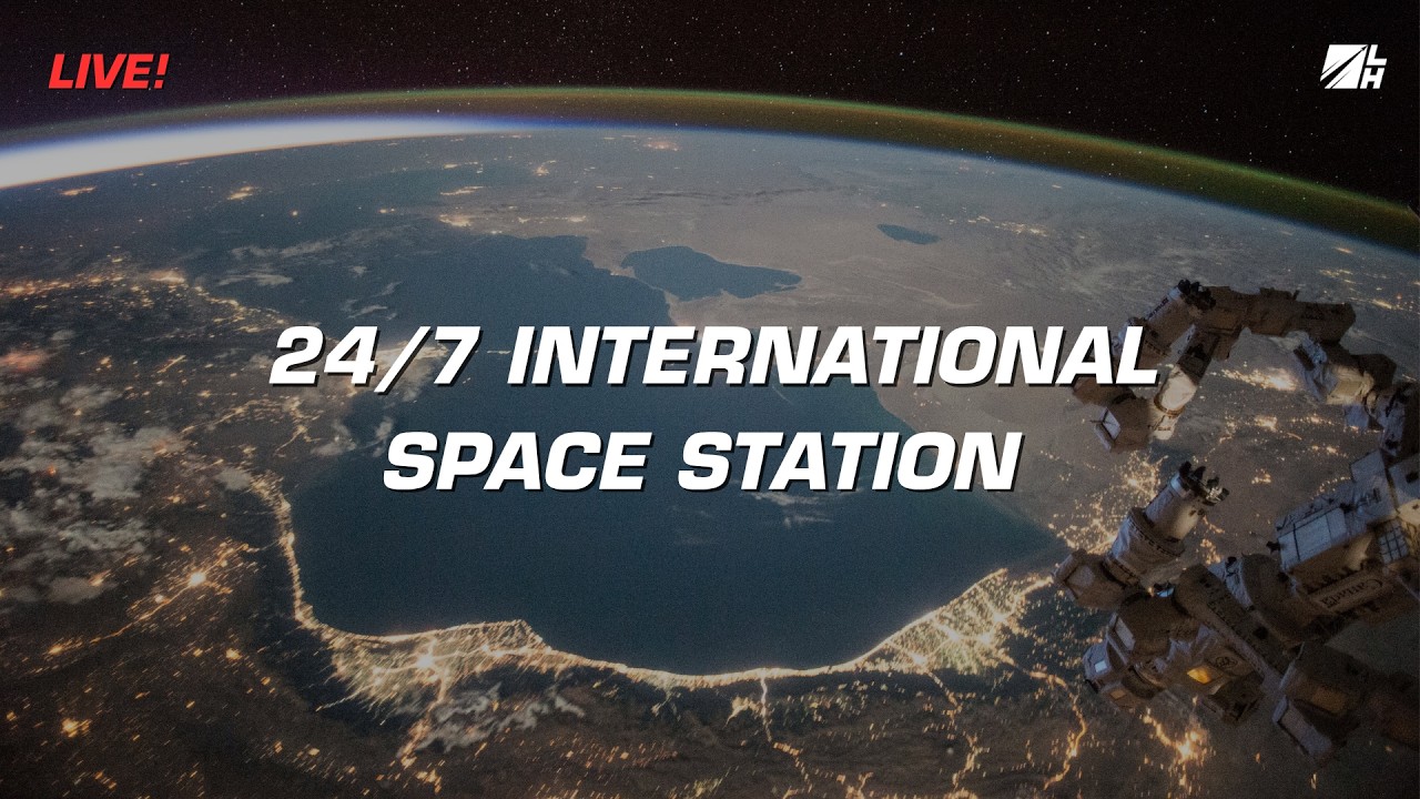 WATCH LIVE! - NASA International Space Station 24/7 | Multi Camera