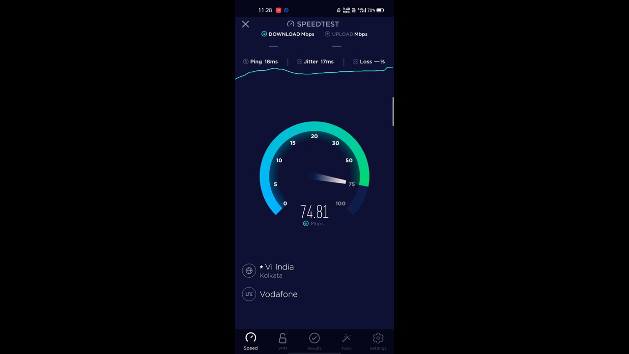 75 MBPS SPEED TEST VI GIGANET, BETTER THAN BROADBAND???
