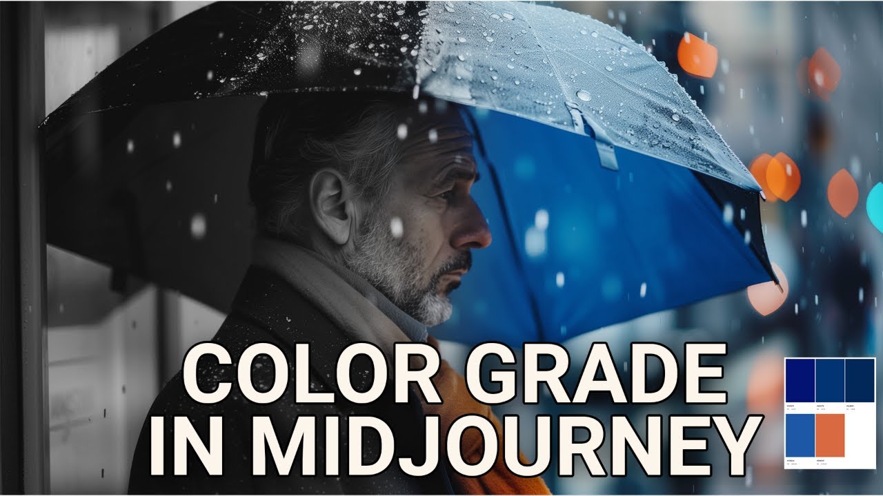 Use SREF and Color Palette to Colour Grade in Midjourney