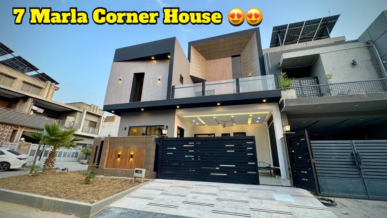 7 Marla Corner Luxury House 😍😍 #b17islamabad  #home #designerhouse #realestate