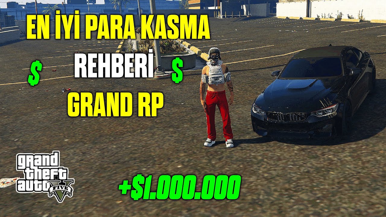 GTA 5 GRAND RP YENİ BAŞLAYANLAR İÇİN HIZLI PARA KASMA YÖNTEMİ ! EN İYİ PARA KASMA YÖNTEMİ (EN KOLAY)