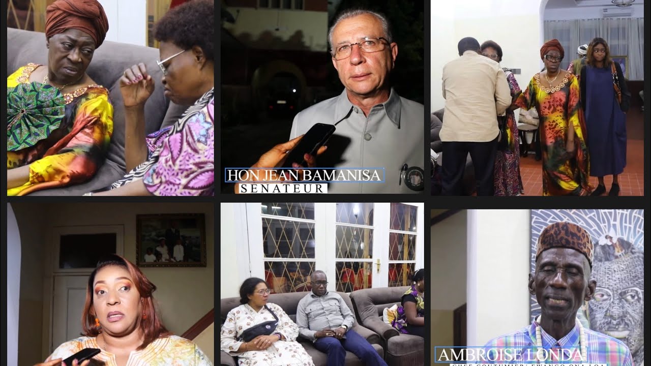 DÉCÈS DE ROLAND LUMUMBA, FILS DU HÉRO NATIONAL PATRICE EMERY LUMUMBA / PREMIER JOUR DU DEUIL