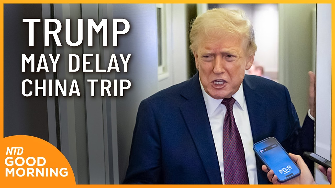 Trump May Delay China Trip; Trump: 'We've Essentially Defeated Iran' | NTD Good Morning (March 16)