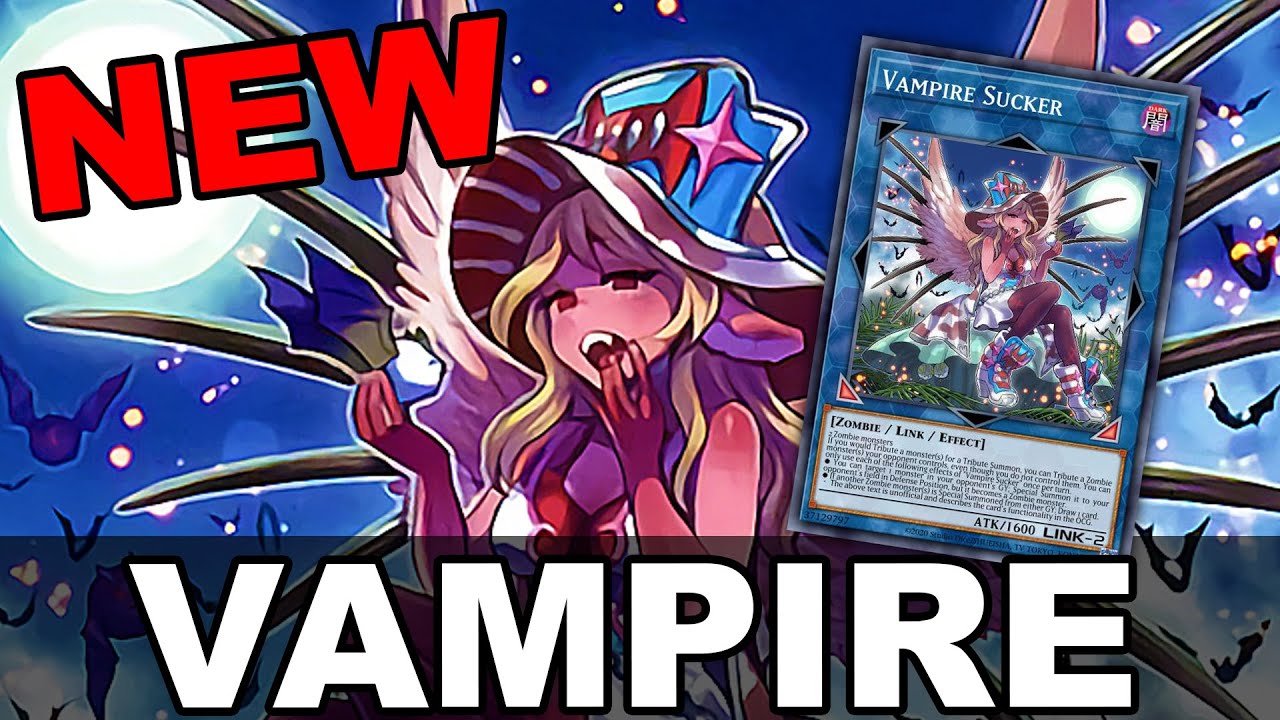 NEW VAMPIRE SUCKER + POSTHUMOUS ARMY FULL BOARD SUCCC COMBO! NEW VAMPIRE LINK (Yu-Gi-Oh! Duel Links)