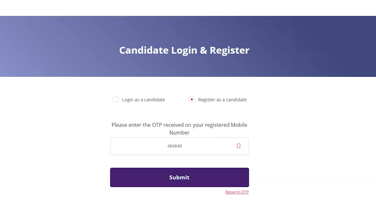Candidate Profiling on Apprenticeship Portal including DBT -  English